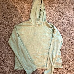 Light green hoodie